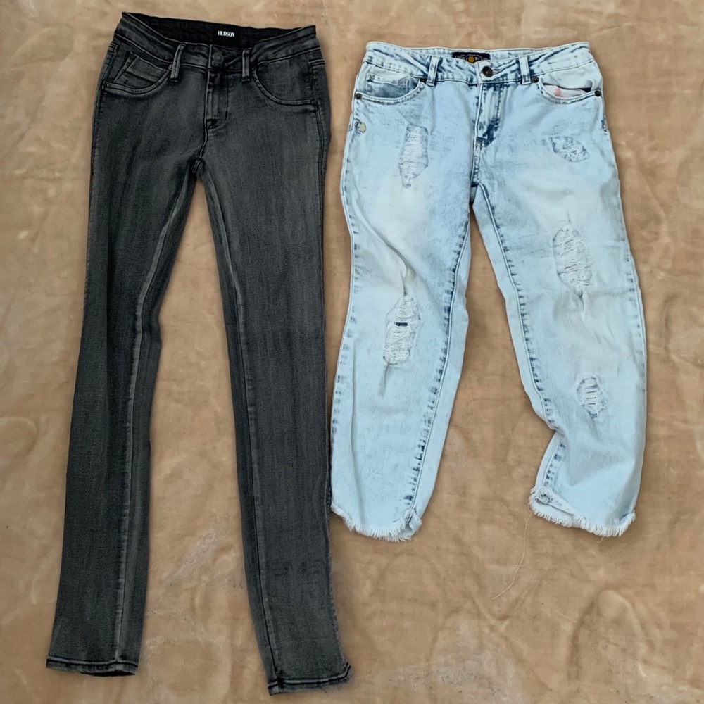 BUNDLE❣️Hudson jeans & lucky capris